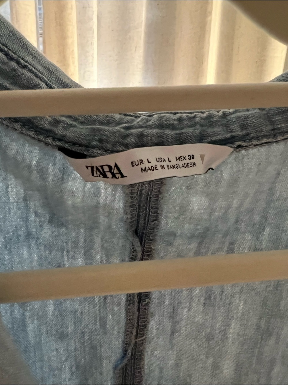 Zara maxi denim dress - Picture 3 of 3
